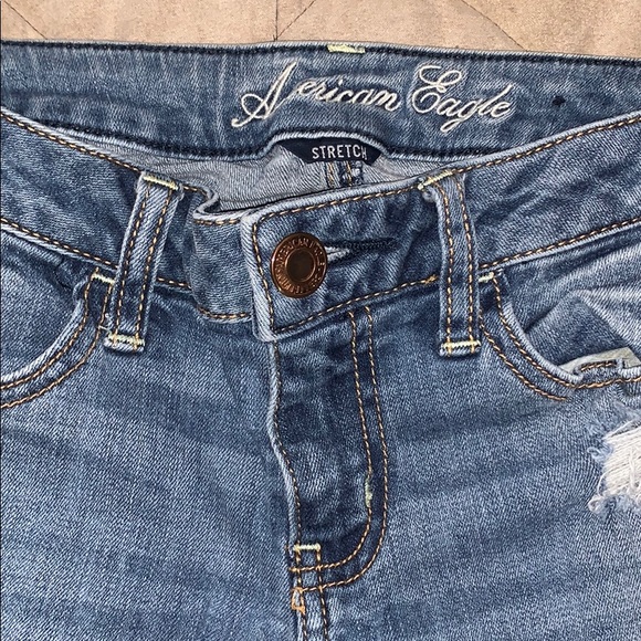 American Eagle Distressed Jegging Jeans - Picture 4 of 6